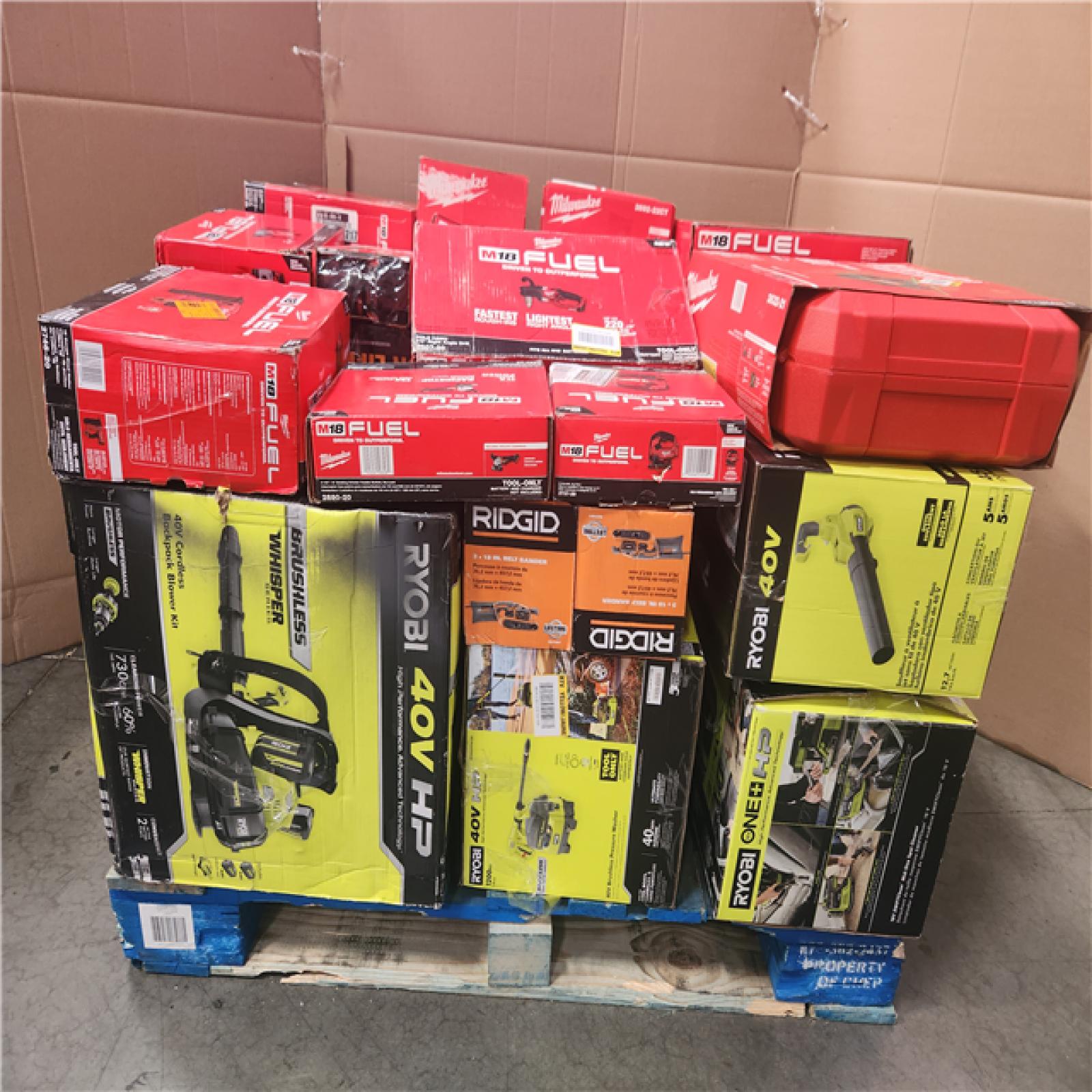 CALIFORNIA AS-IS TOOL PALLET