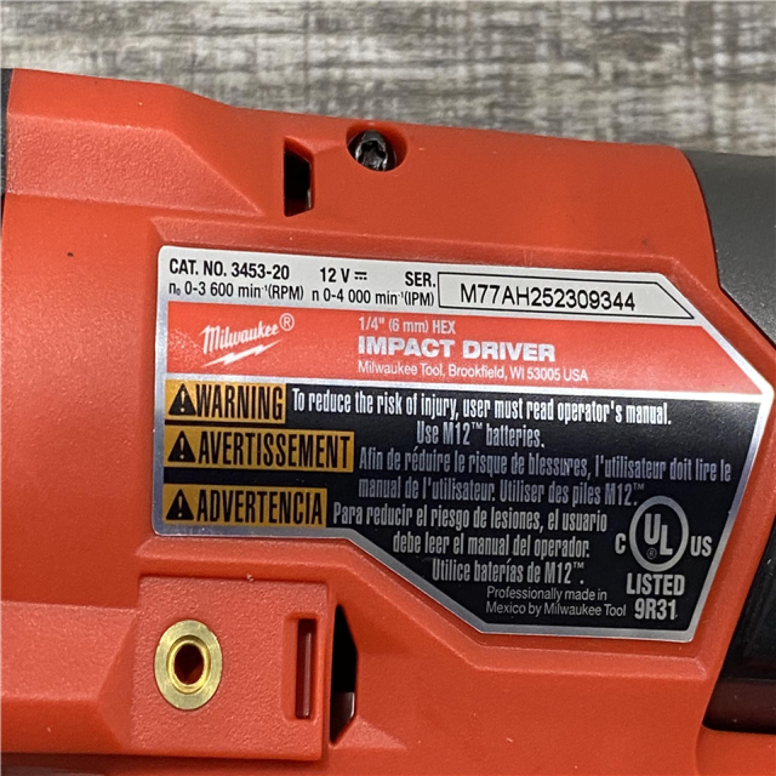 AS-IS Milwaukee FUEL 12-Volt Lithium-Ion Brushless Cordless Hammer Drill and Impact Driver Combo Kit