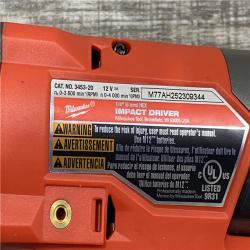 AS-IS Milwaukee FUEL 12-Volt Lithium-Ion Brushless Cordless Hammer Drill and Impact Driver Combo Kit