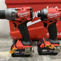 NEW - Milwaukee FUEL 18V Lithium-Ion Brushless Cordless Hammer Drill and Impact Driver Combo Kit