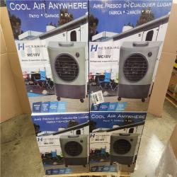 Phoenix NEW Hessaire 1 300 CFM 2-Speed Portable Evaporative Cooler (Swamp Cooler) for 500 sq. ft. Pallet (16-Boxes)