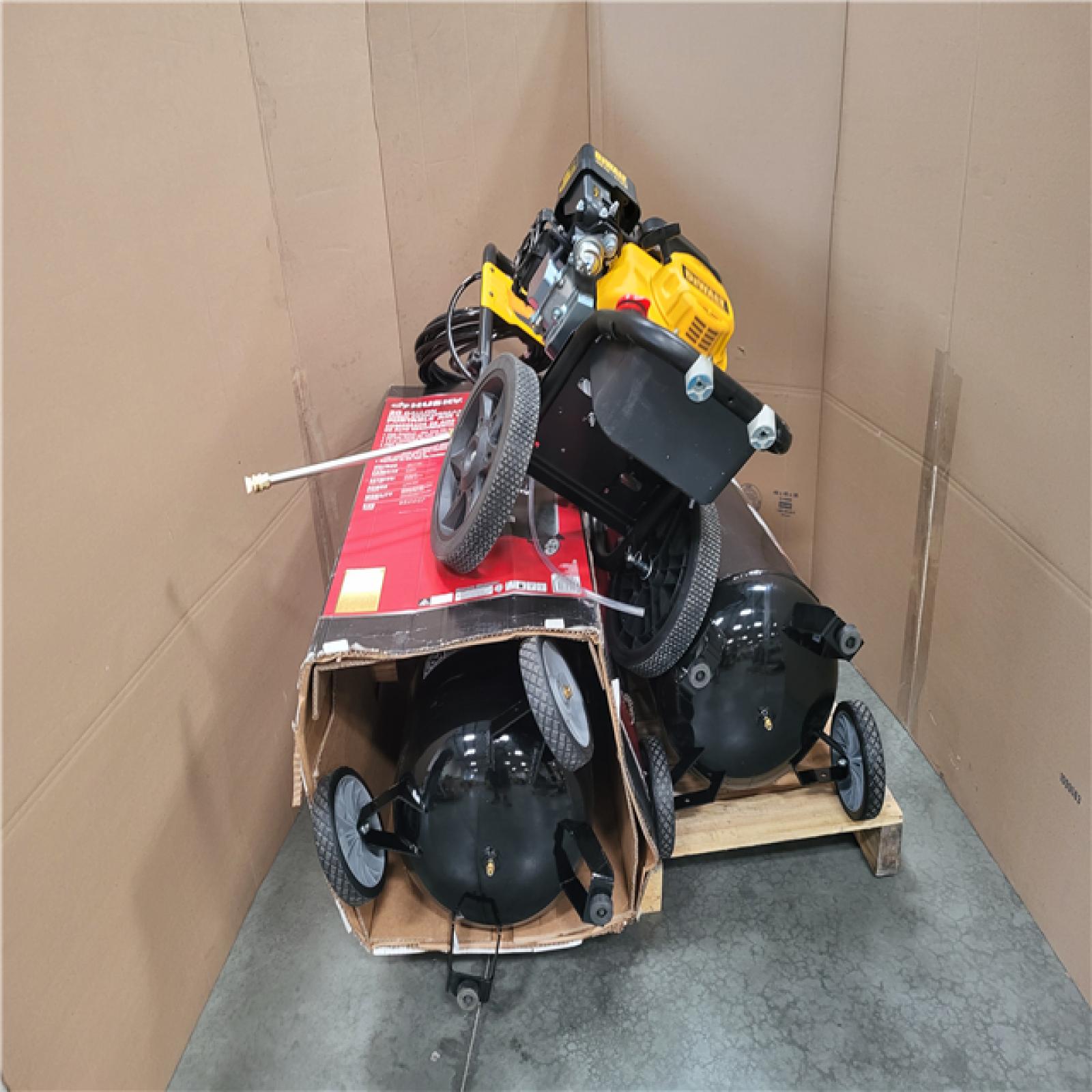 CALIFORNIA AS-IS OUTDOOR POWER EQUIPMENT