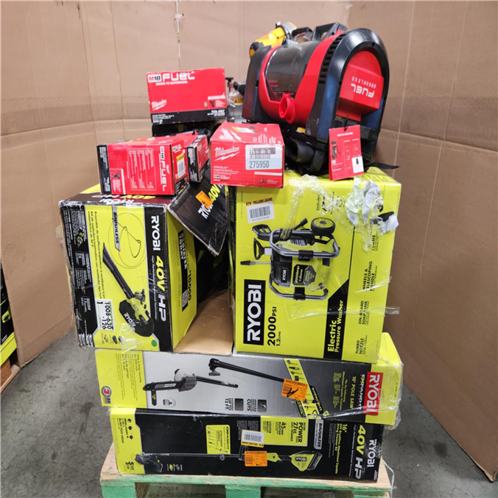 CALIFORNIA AS-IS TOOL PALLET