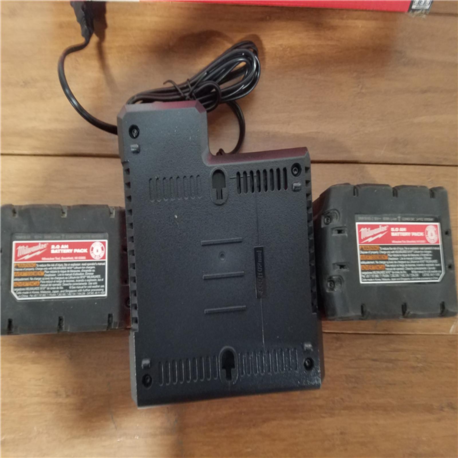 California NEW Milwaukee Red Lithium Starter Kit, includes (2) Batteries & Charger