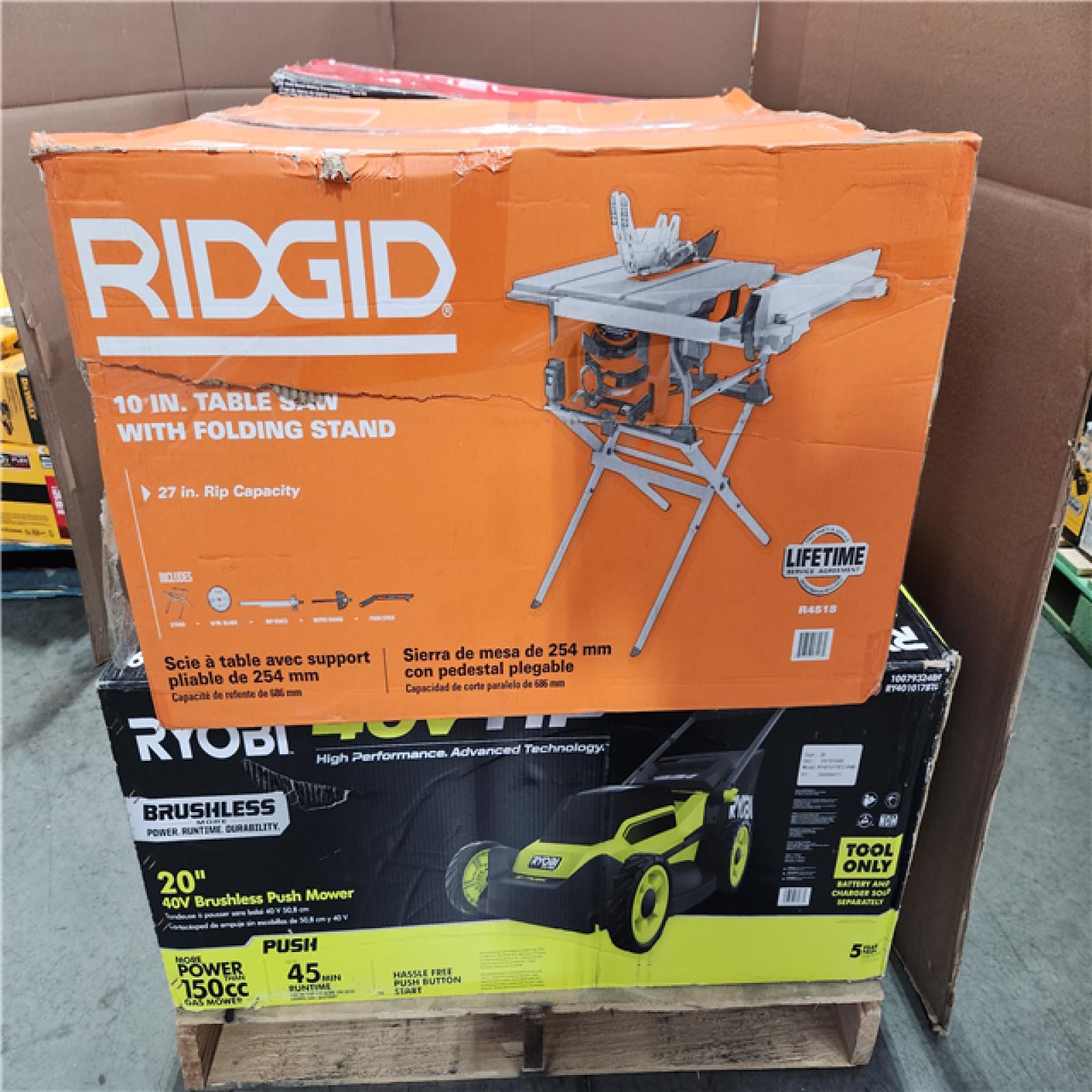 CALIFORNIA AS-IS TOOL PALLET