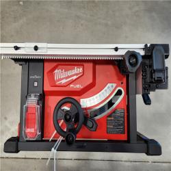 AS-IS Milwaukee M18 FUEL ONE-KEY Lithium-Ion Brushless Cordless 8-1/4 Table Saw Kit