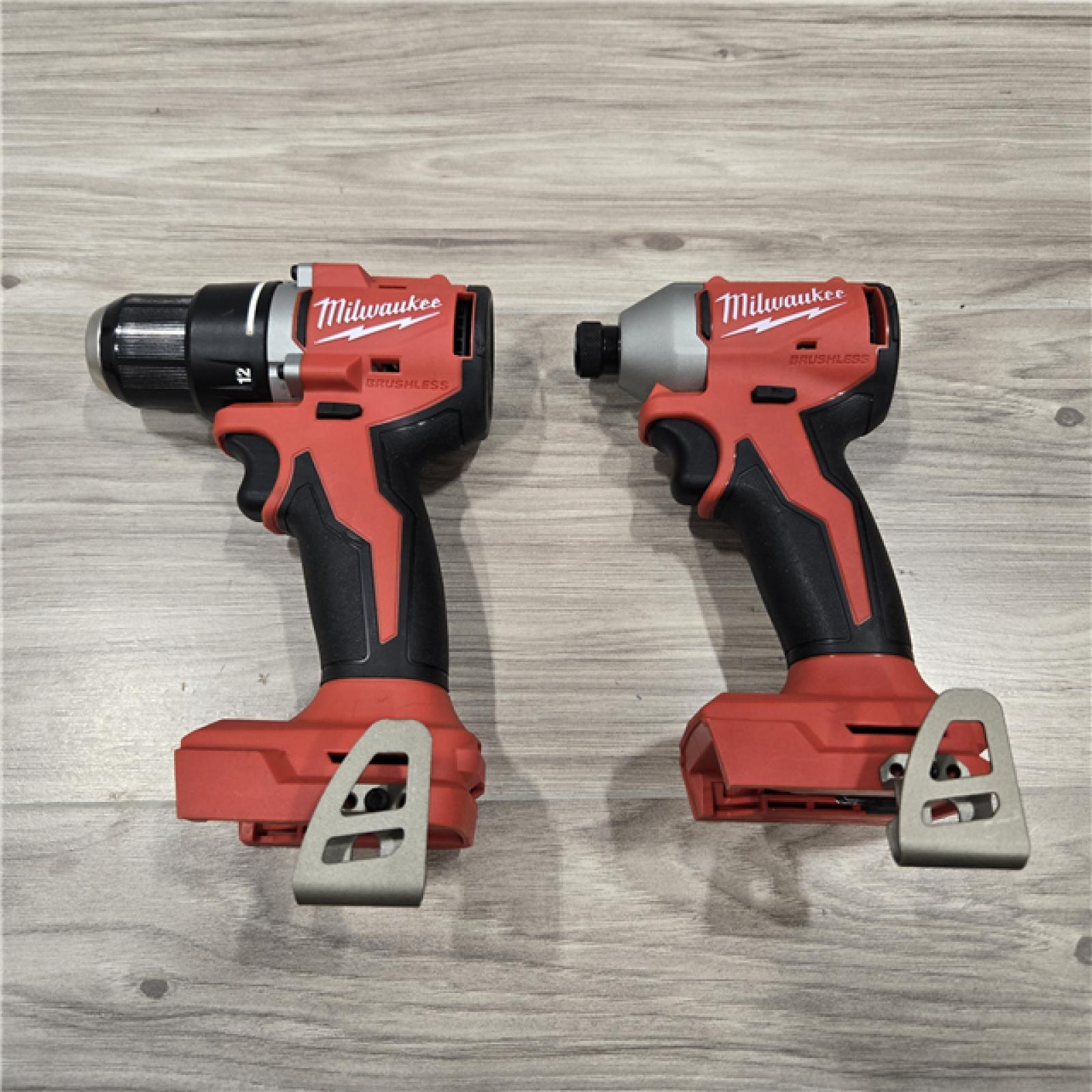 LIKE NEW! - Milwaukee M18 Compact Brushless 2-Tool Combo Kit