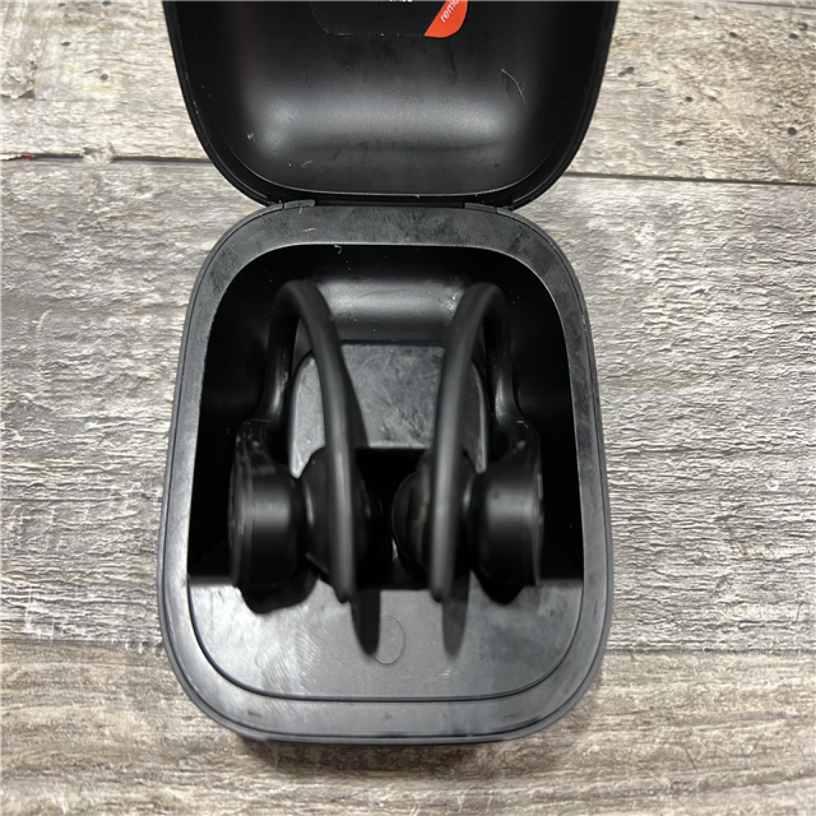 AS-IS Beats - PowerPro Wireless Earphones-BLACK