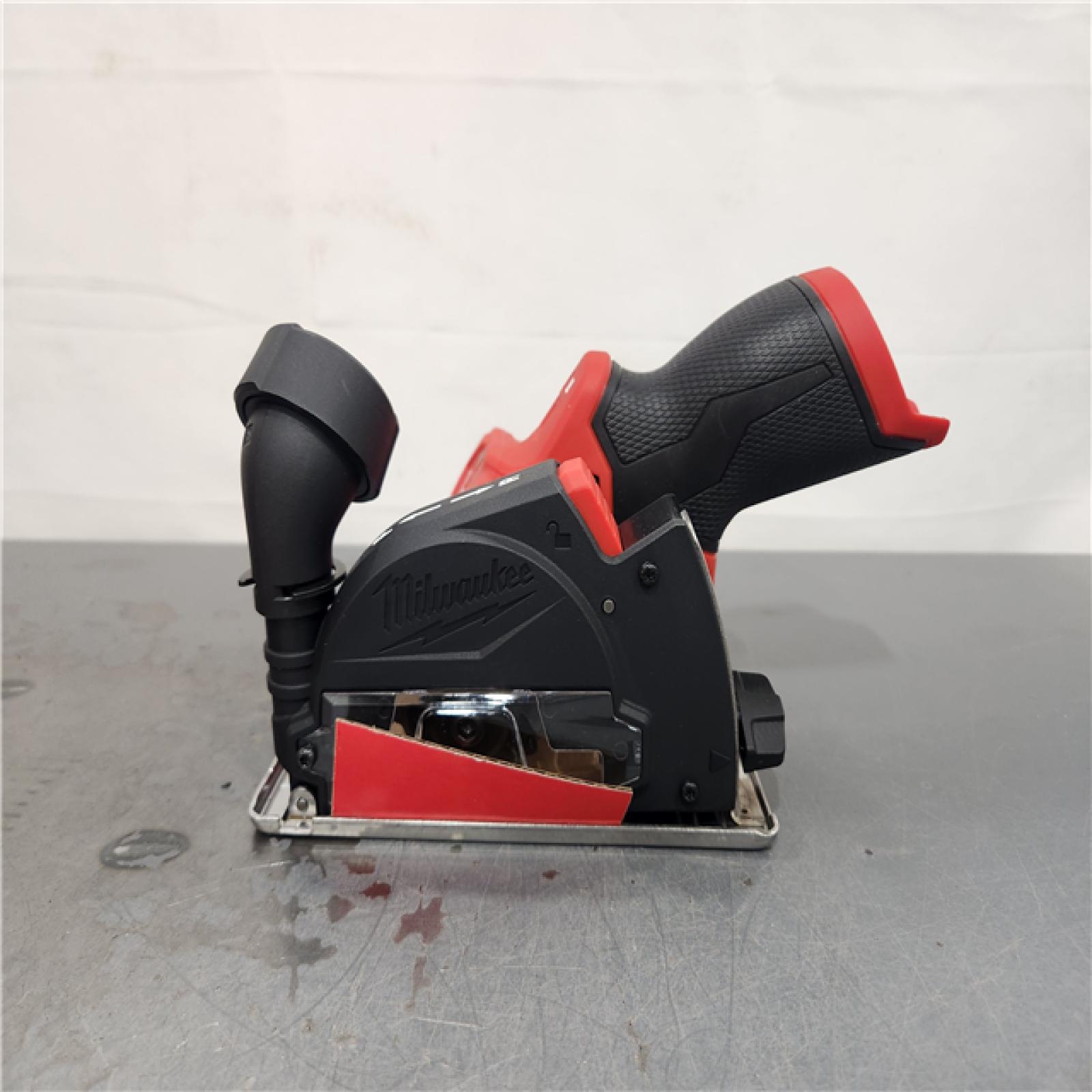 AS-IS- Milwaukee M12 FUEL 12V Lithium-Ion Brushless Cordless 3 in. Cut Off Saw (Tool-Only)