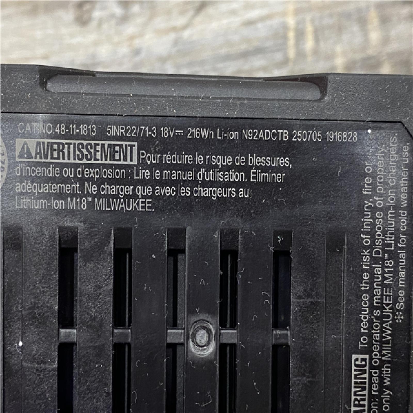 AS-IS Milwaukee 18-Volt Lithium-Ion REDLITHIUM FORGE Starter Kit