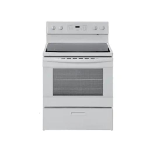 DALLAS LOCATION- Seasons® 5.2 Cu. Ft. Freestanding Electric Range, Glass Top, White