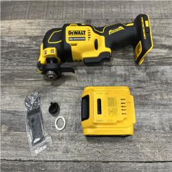 AS-IS DEWALT ATOMIC 20V MAX Lithium-Ion Cordless Brushless Oscillating Tool Kit