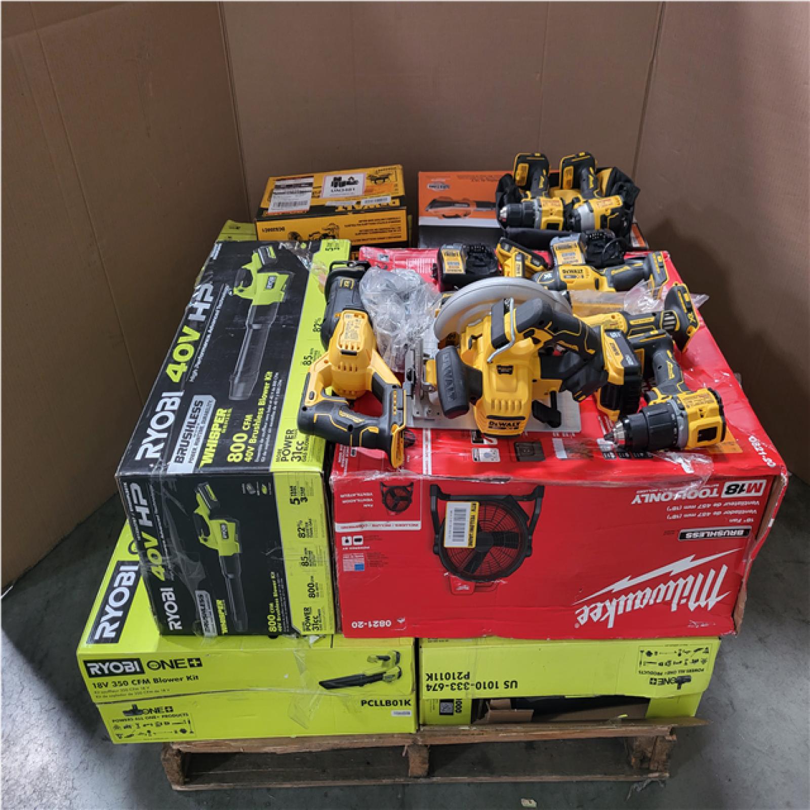 CALIFORNIA AS-IS TOOL PALLET