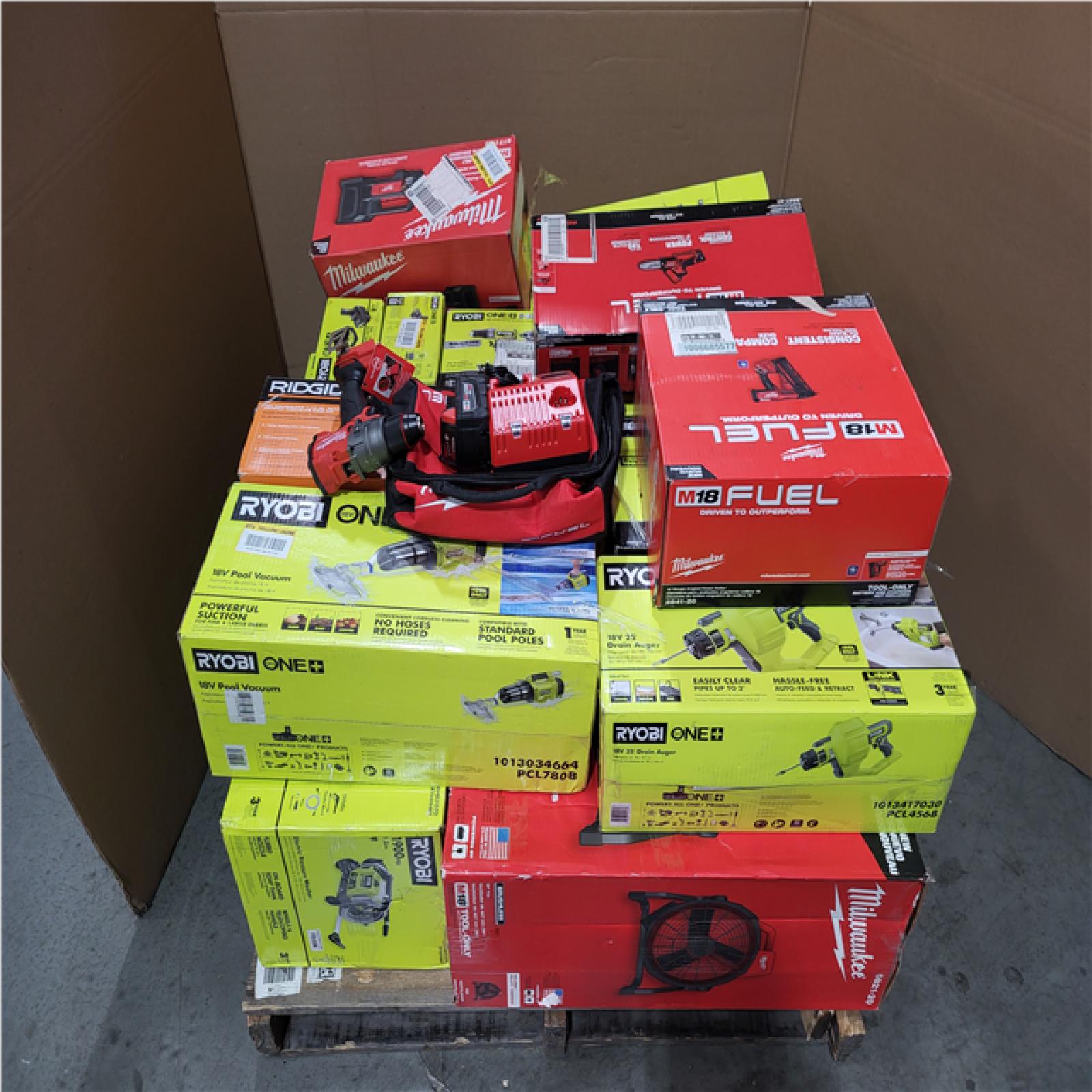 CALIFORNIA AS-IS TOOL PALLET