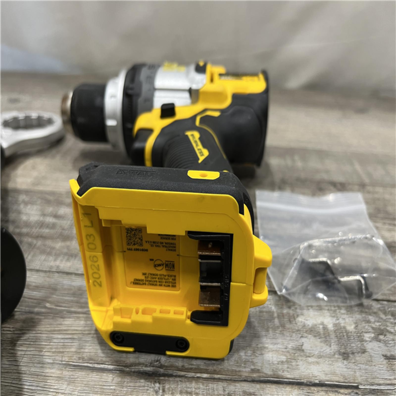 AS-IS DEWALT 20V MAX Brushless Cordless 1/2 3-Speed Hammer Drill (Tool-Only)