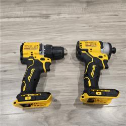 AS-IS DeWalt 20V MAX ATOMIC Cordless Brushless 4 Tool Combo Kit