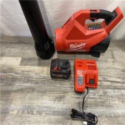 AS-IS Milwaukee FUEL 120 MPH 500 CFM 18V Brushless Cordless Battery Powered Leaf Blower Kit
