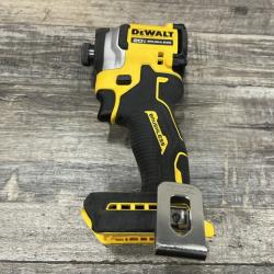 AS-IS DEWALT ATOMIC 20V MAX Lithium-Ion Cordless 1/4 in. Brushless Impact Driver Kit