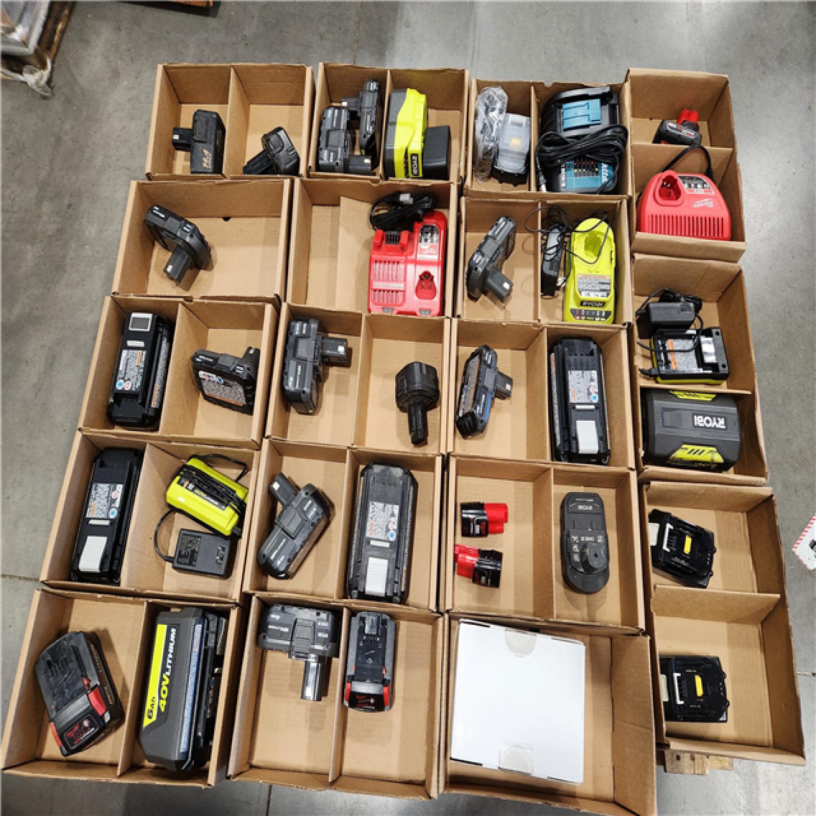 DALLAS LOCATION- AS-IS BATTERY PALLET