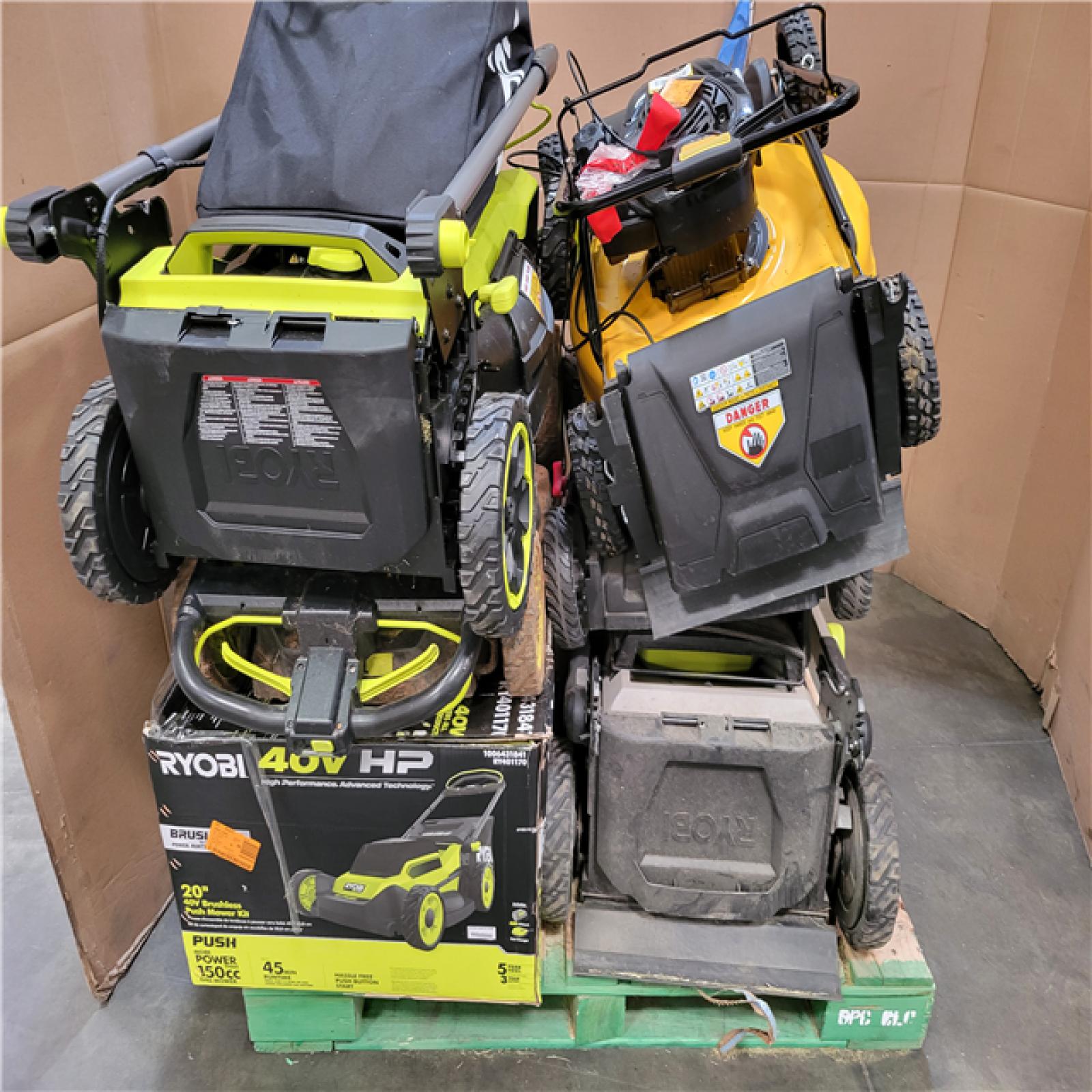 CALIFORNIA AS-IS OUTDOOR POWER EQUIPMENT