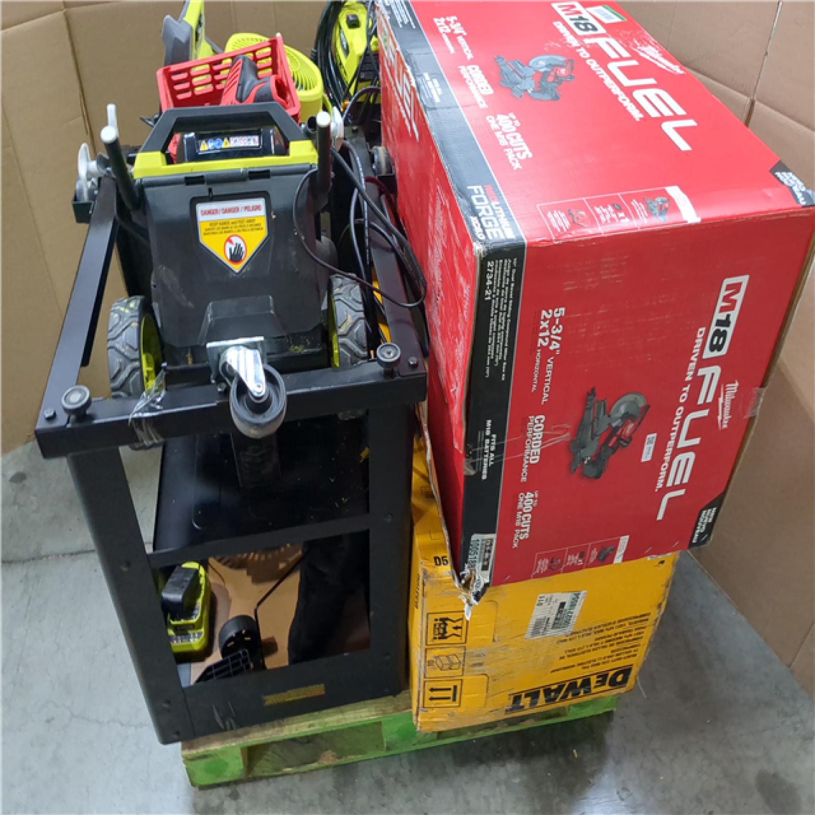 CALIFORNIA AS-IS TOOL PALLET