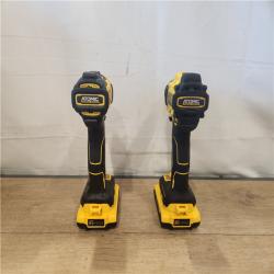 AS-IS- DEWALT ATOMIC 20-Volt MAX Lithium-Ion Cordless Combo (2-Tool) Kit