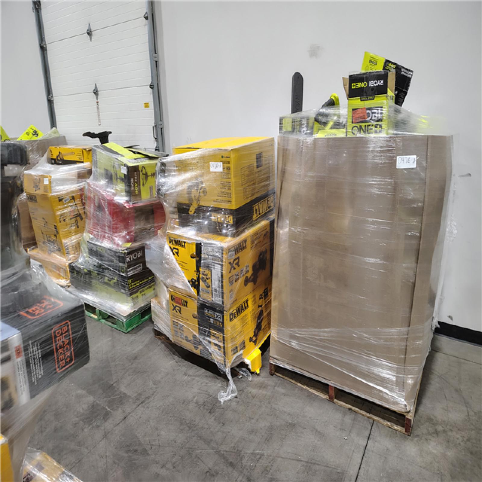 Pittston Location As-Is Power Tools Partial Truckload (13 Pallets) 0476-A