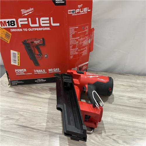 AS-IS Milwaukee 2744-20 M18 FUEL 3-1/2 in. 18V 21-Degree Lithium-Ion Brushless Cordless Framing Nailer (Tool-Only)