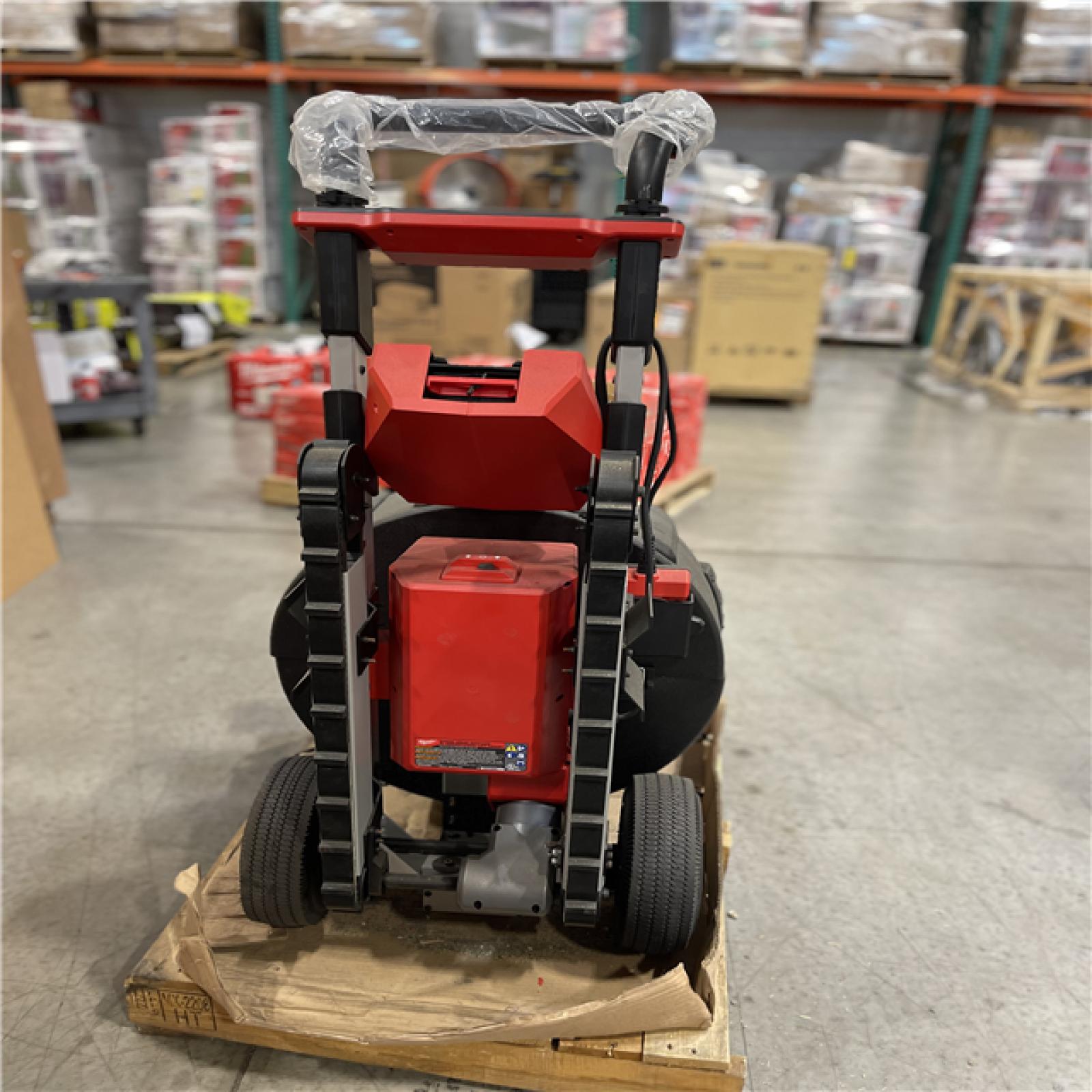 DALLAS LOCATION- AS IS Milwaukee MX FUEL Sewer Drum Machine with POWERTREDZ