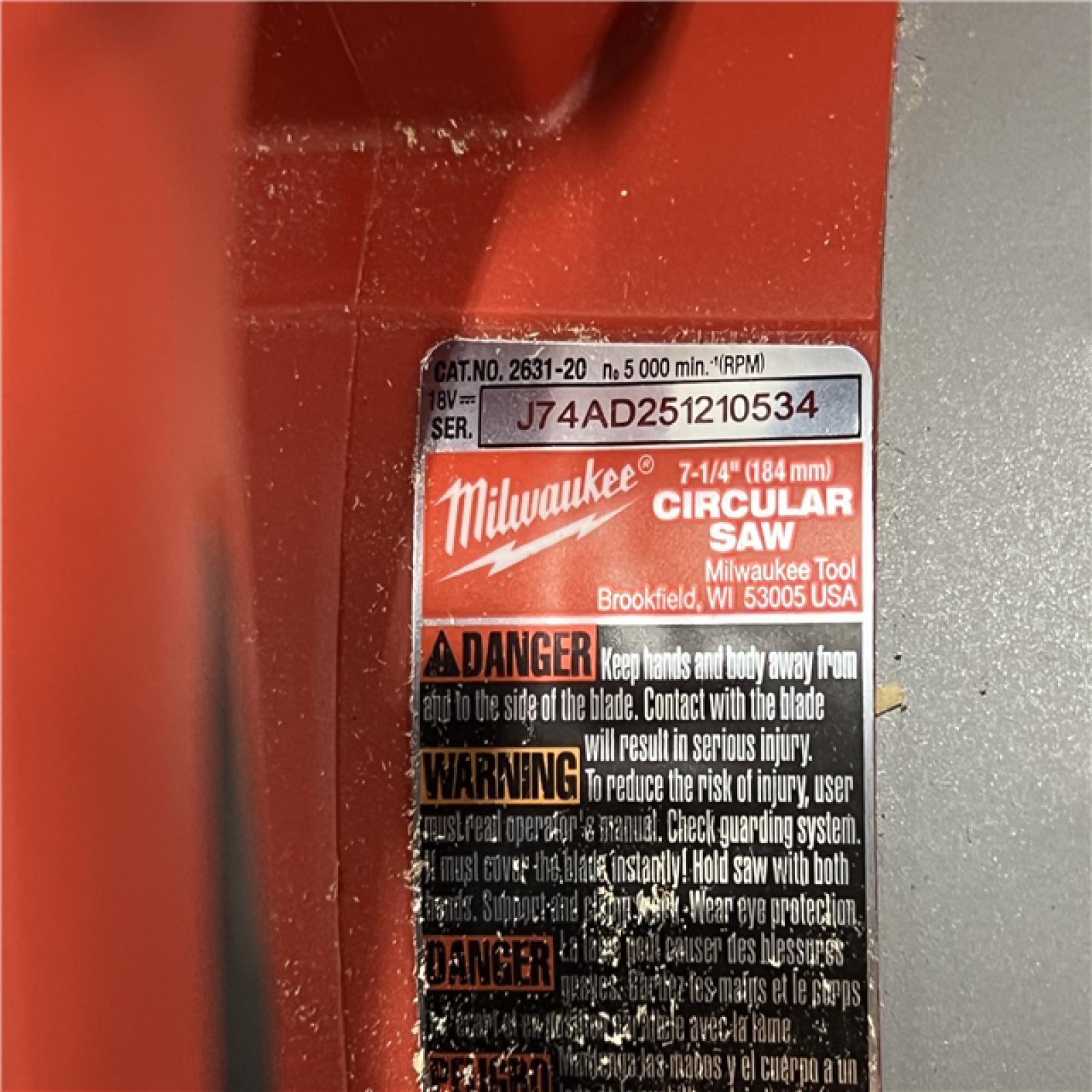 AS-IS Milwaukee 18-Volt Lithium-Ion Brushless Cordless (4-Tool) Combo Kit