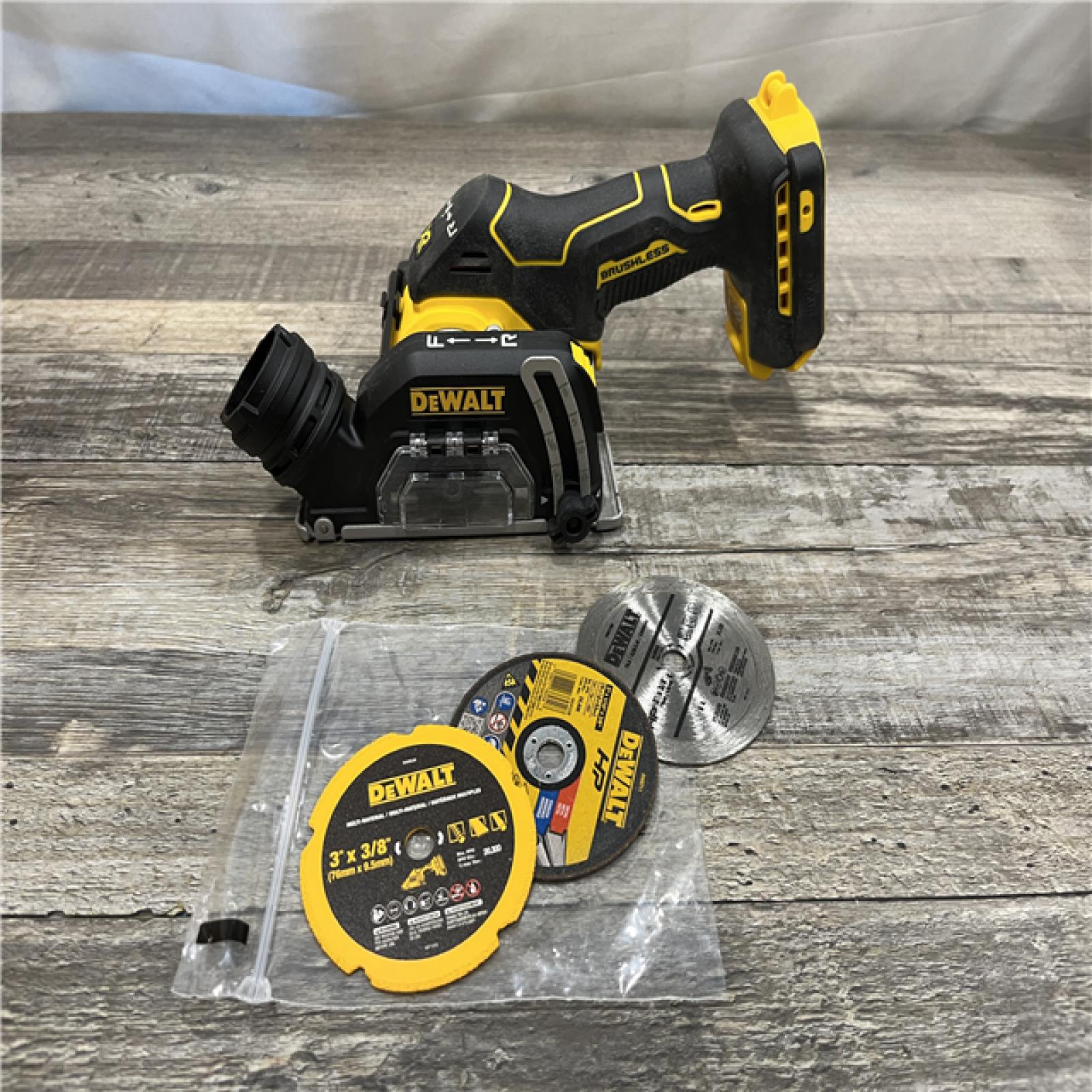 AS-IS DEWALT 20V XR Cordless 3 in. Cut-Off Tool (Tool Only)