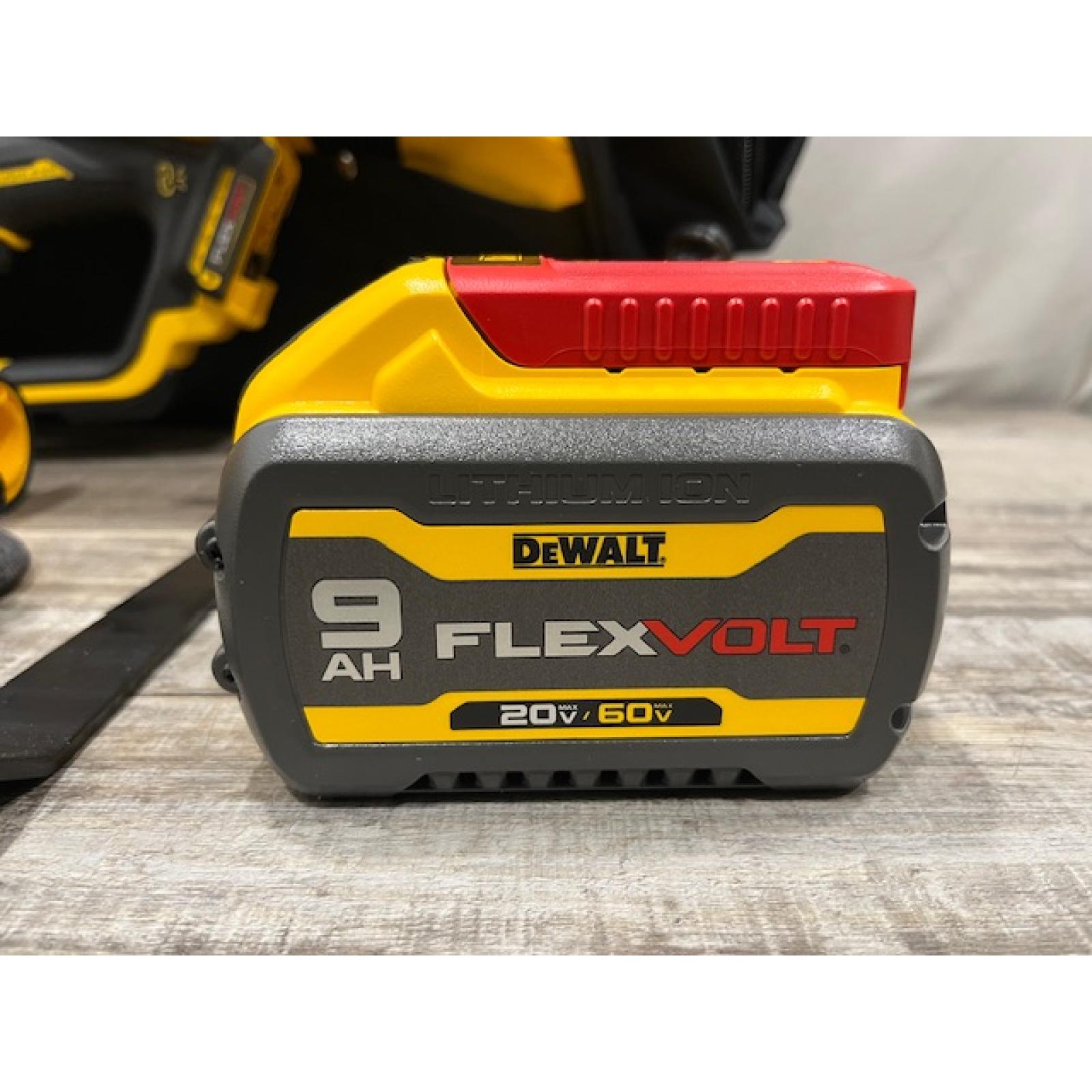 AS-IS DEWALT FLEXVOLT 60-Volt Lithium-Ion Cordless 7 in. to 9 in. Large Angle Grinder Kit