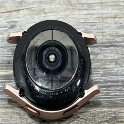 AS-IS Samsung Galaxy Watch4 40mm Bluetooth and WiFi Smart Watch, Pink Gold
