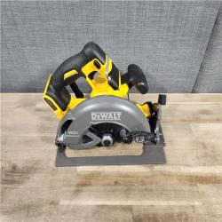 HOUSTON LOCATION - AS-IS (APPEARS LIKE NEW) DeWALT Flexvolt Max 7-1/4  60V Brushless Circular Saw DCS578B (Bare Tool)