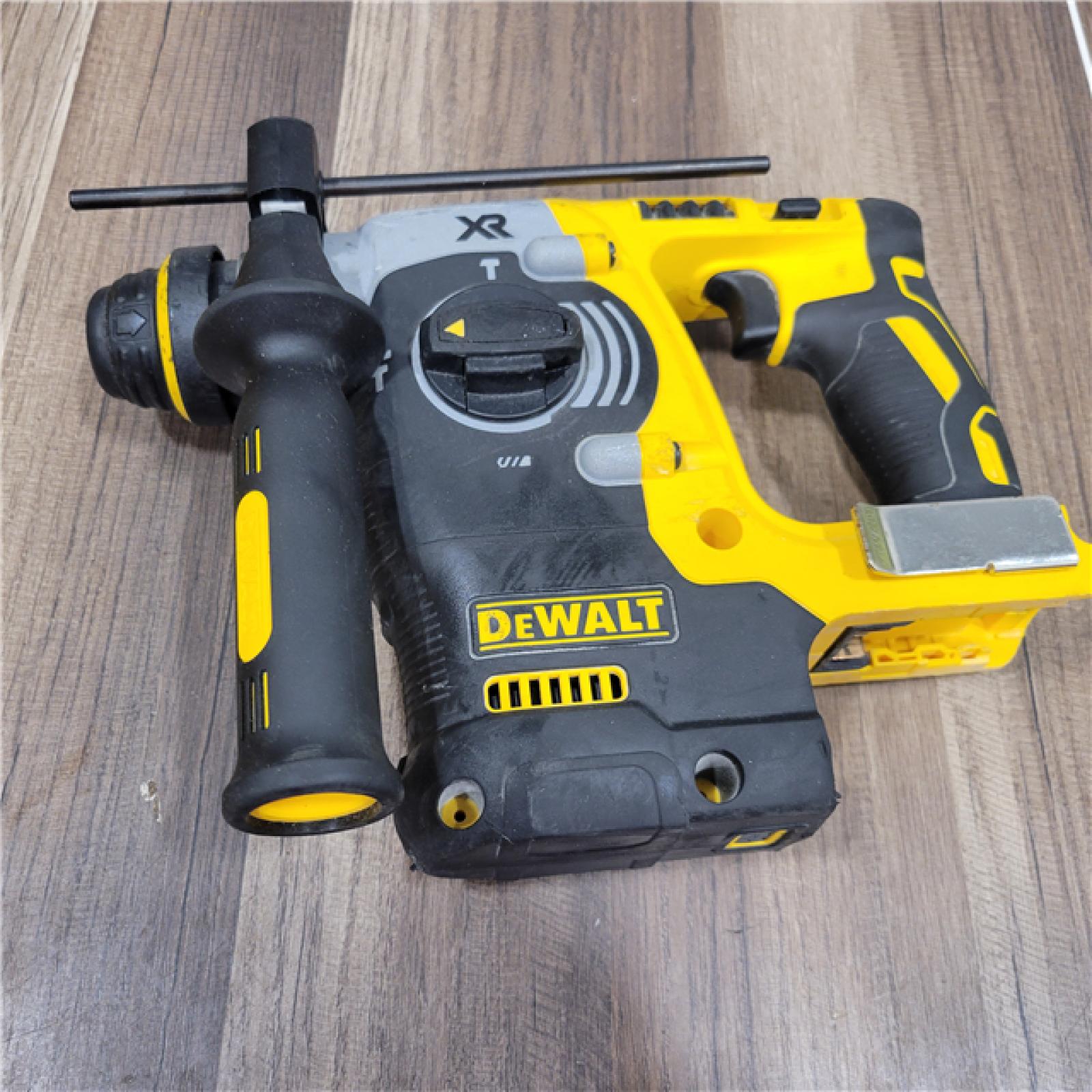 AS-IS DEWALT DCH273B 20V MAX XR Lithium-Ion Brushless Cordless SDS-Plus L-Shape Rotary Hammer (Tool Only)