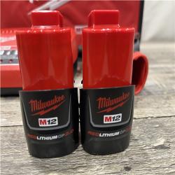 AS-IS Milwaukee FUEL SURGE 12V Lithium-Ion Brushless Cordless 1/4 in. Hex Impact Driver Compact Kit