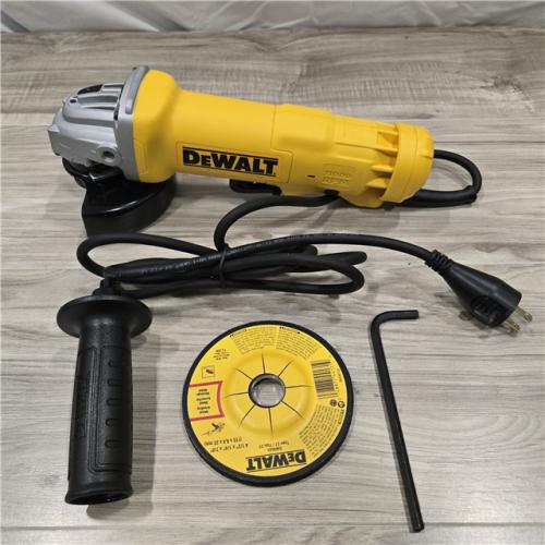 LIKE NEW! - DEWALT 11 Amp Corded 4.5 in. Small Angle Grinder