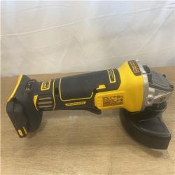AS-IS DEWALT 20V XR Cordless 4-1/2. in. to 5 in. Variable Speed Angle Grinder (Tool Only)