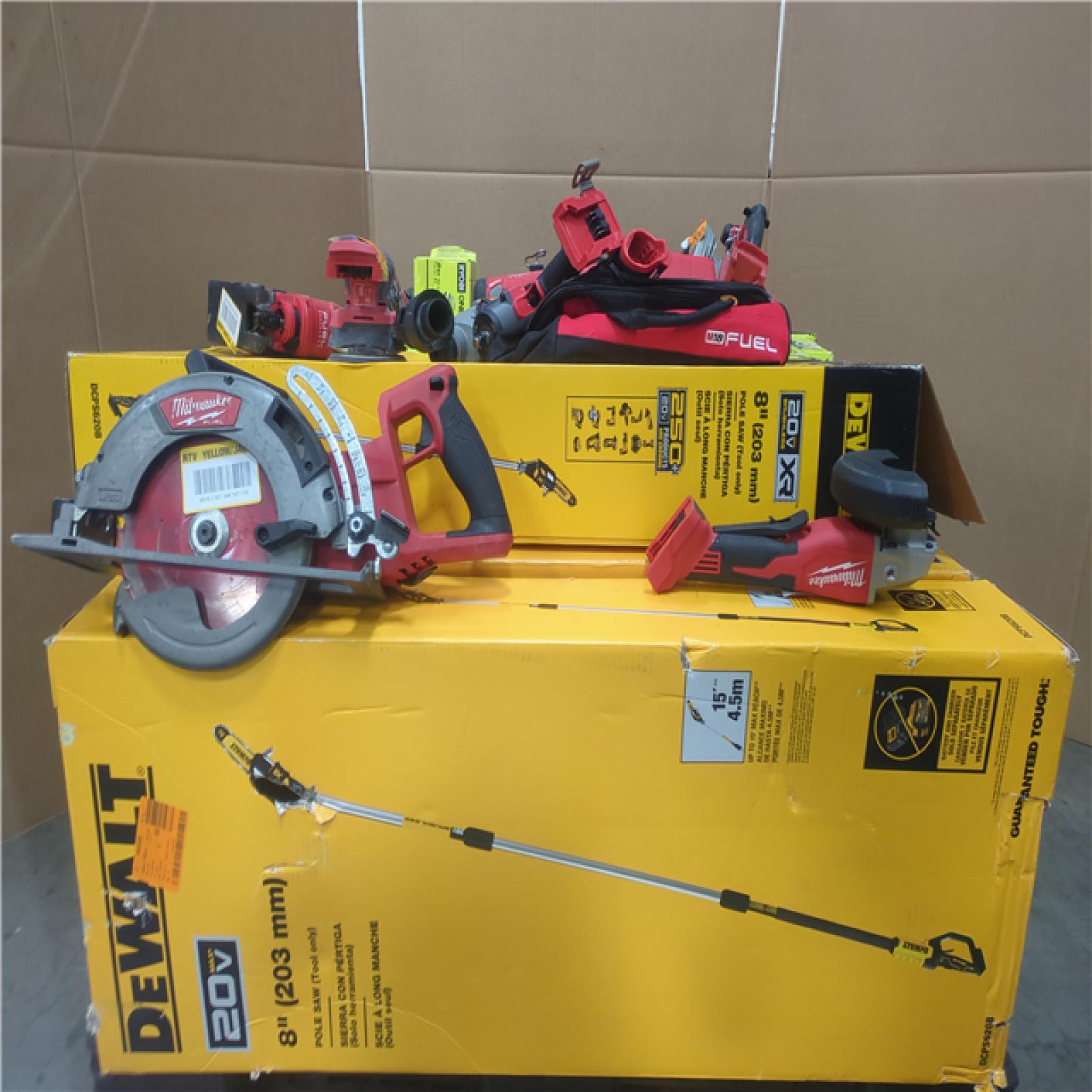 CALIFORNIA AS-IS TOOL PALLET