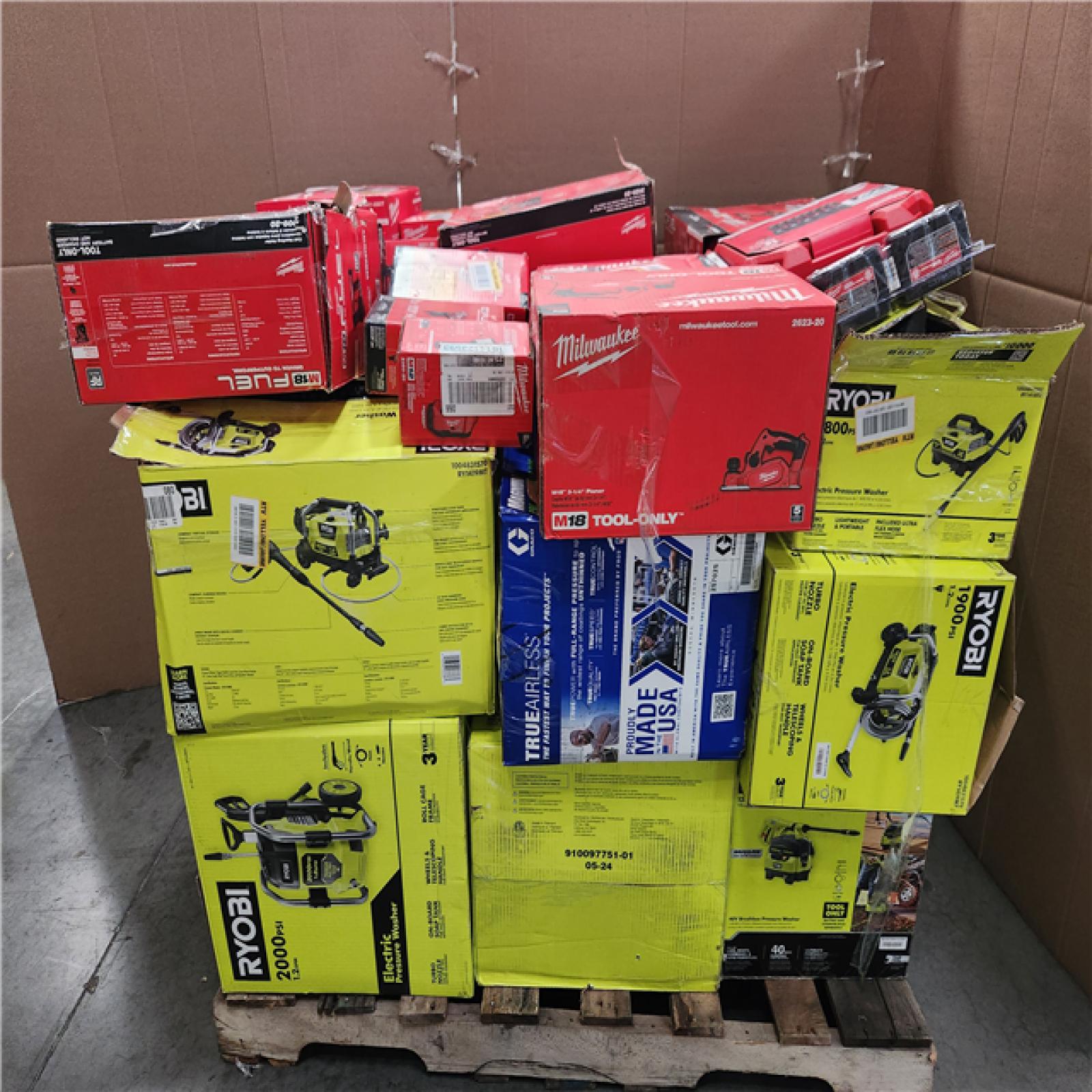 CALIFORNIA AS-IS TOOL PALLET