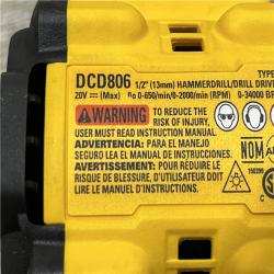 LIKE NEW - DEWALT 20V XR Brushless Cordless 1/2 in. Hammer Drill (Tool-Only)