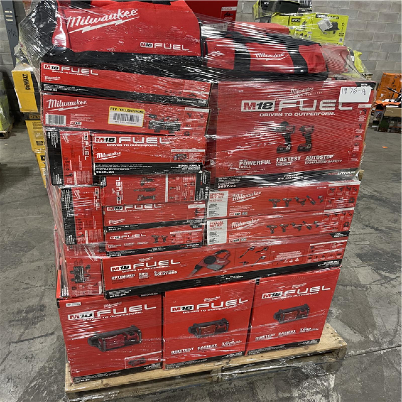 Pittston Location As-Is Power Tools Partial Truckload (10 pallets) 1976-A