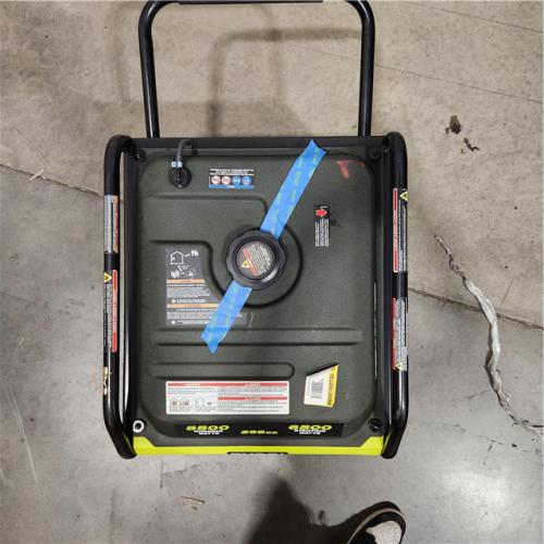 Dallas Location - As-Is RYOBI 6500-5500Watt Gasoline  Generator