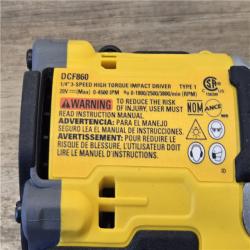 AS-IS DEWALT 20V MAX XR Cordless Impact Driver (Tool Only)