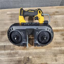 HOUSTON LOCATION - AS-IS Dewalt DCS377B 20V MAX ATOMIC Brushless Cordless 1-3/4  Compact Bandsaw (TOOL ONLY)