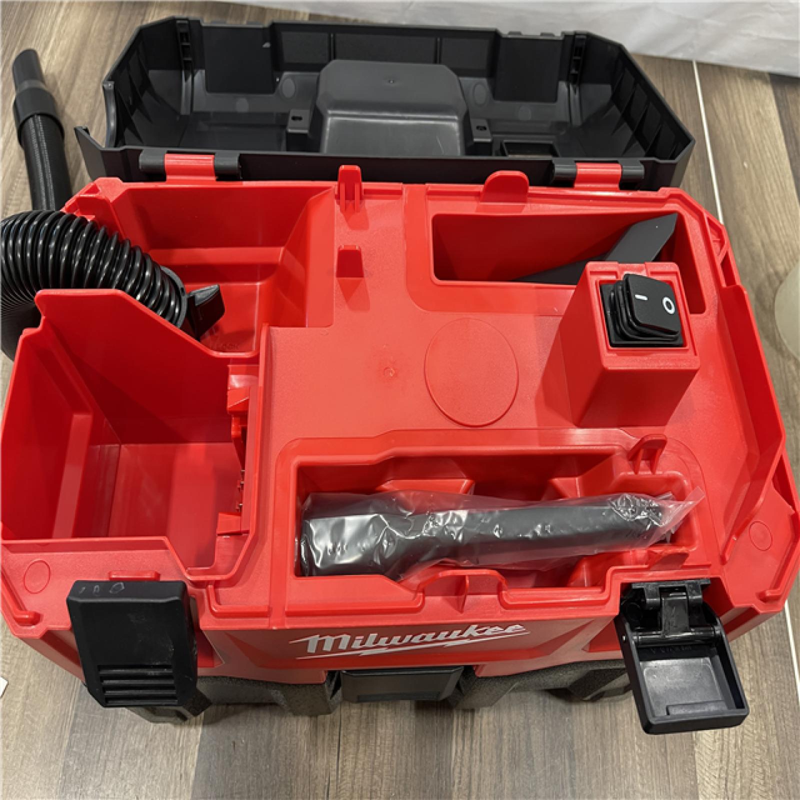 AS-IS Milwaukee 18-Volt 2 Gal. Lithium-Ion Cordless Wet/Dry Vacuum (Vacuum-Only)