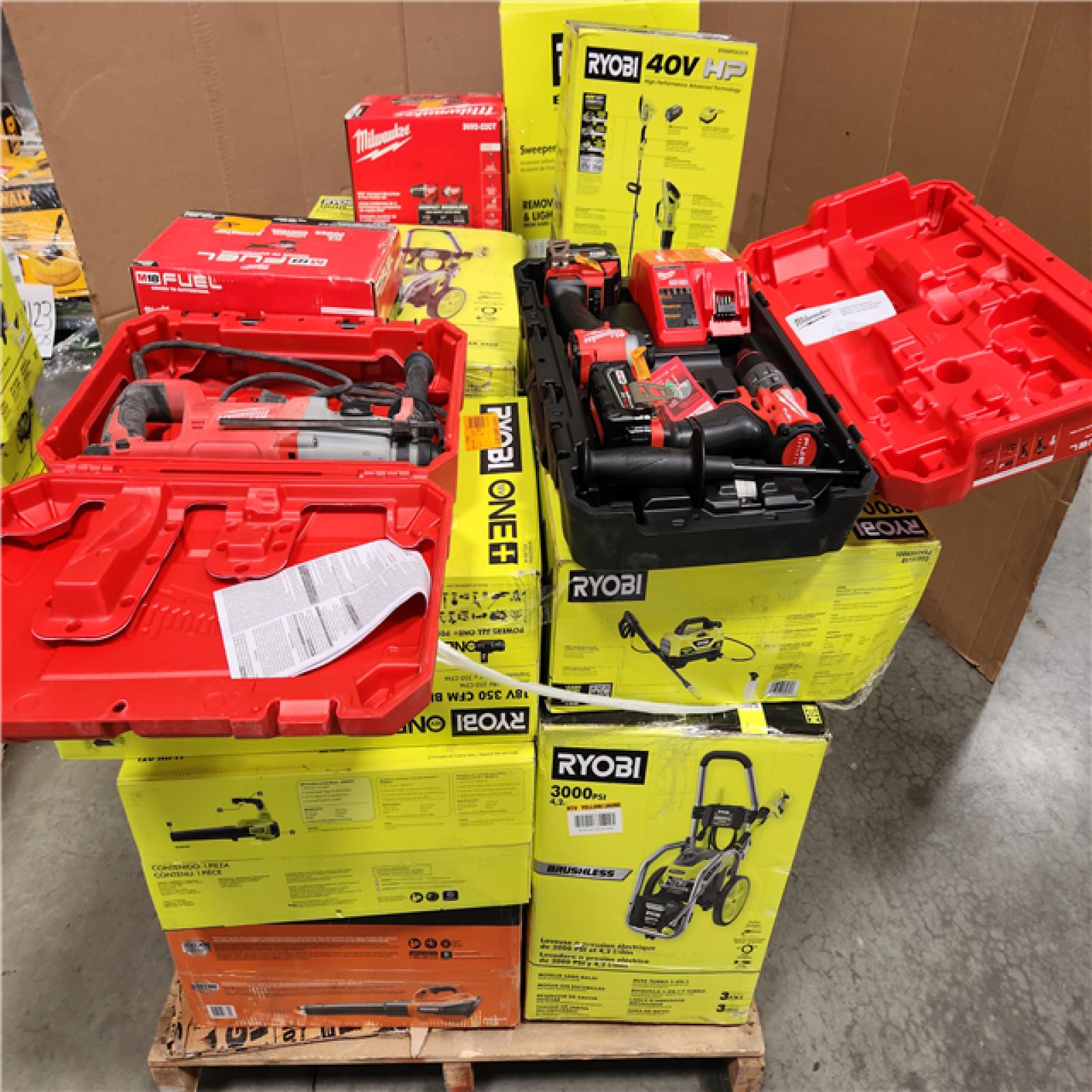 CALIFORNIA AS-IS TOOL PALLET