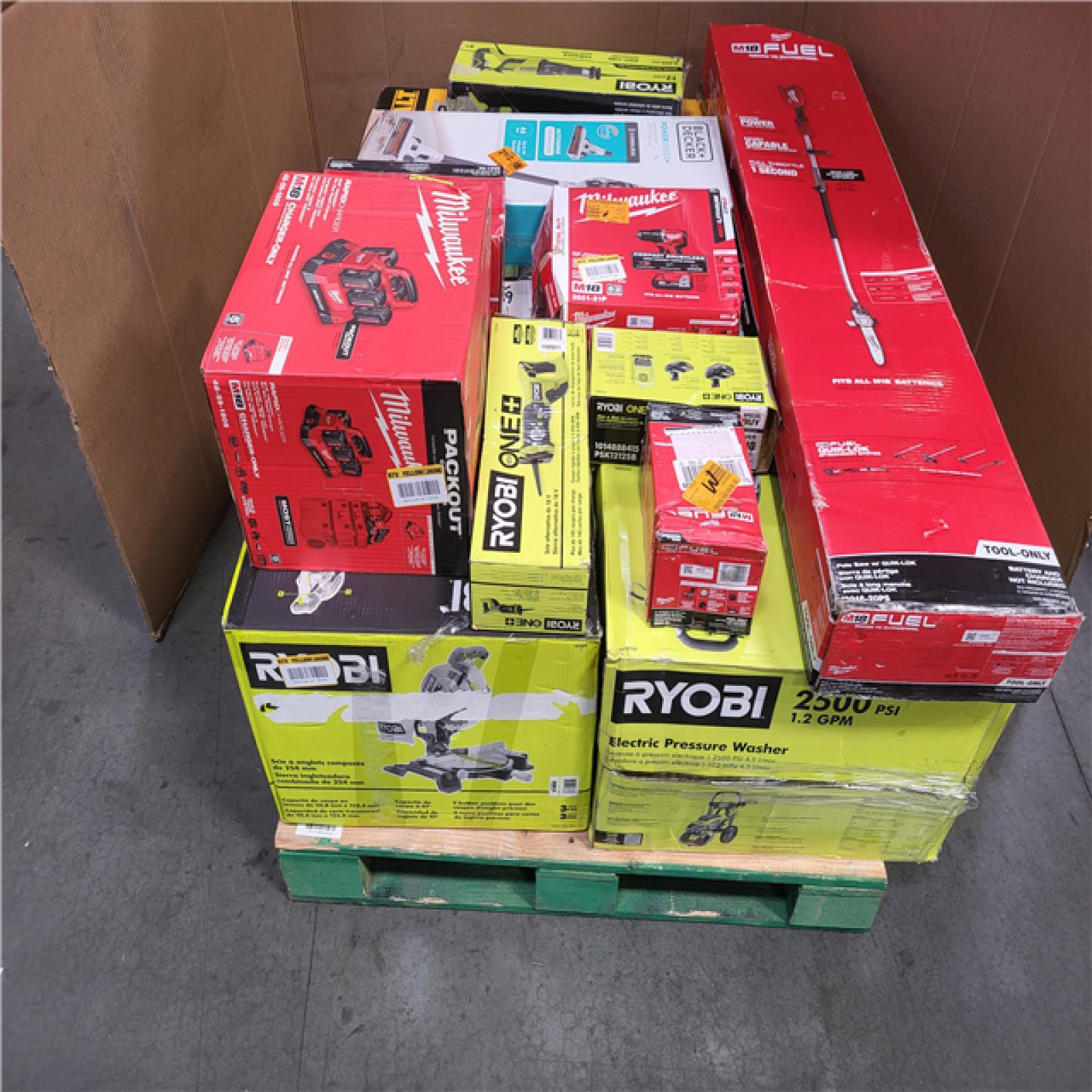 CALIFORNIA AS-IS TOOL PALLET