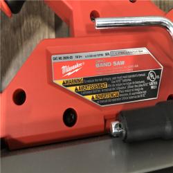 AS-IS Milwaukee FUEL 18V Lithium-Ion Brushless Cordless Compact Bandsaw (Tool-Only)