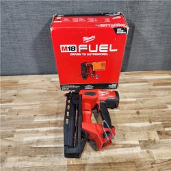 HOUSTON LOCATION - AS-IS (APPEARS LIKE NEW) Milwaukee FUEL 18-Volt Lithium-Ion Brushless Cordless Gen ll 16-Gauge Straight Finish Nailer (Tool Only)
